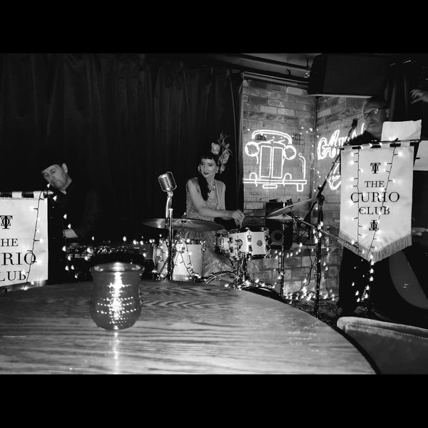 Live jazz and covers performance Curio Club Christchurch